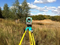 Геодезическая съемка в п. Майкор