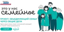 «Это у нас семейное».  Проект , объединяющий семьи через общие дела