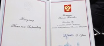 Глава Юсьвинского муниципального округа Николай Никулин был отмечен Благодарственным письмом Президента России В. В. Путина