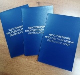 Многодетные семьи Юсьвинского округа могут получить удостоверения многодетной семьи Пермского края