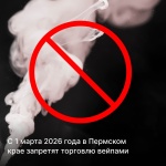  В Пермском крае с 1 марта 2026 года введут полный запрет на продажу вейпов