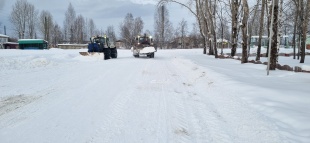 О расчистке дорог после снегопадов