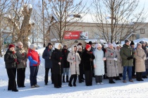 В с. Юсьва прошло торжественное возложение цветов к мемориалу павшим в годы Великой Отечественной войны в рамках акции "Нашим Героям"