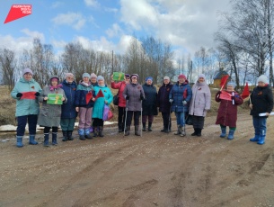 Жители Юсьвинского округа присоединились к акции " 10 000 шагов к Победе"