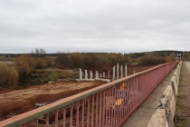 Ограничение движения транспортных средств на автомобильном мосту через р.Иньва на автомобильной дороге "Юсьва-Архангельское"