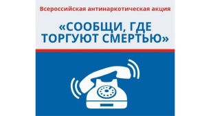 В Прикамье стартовал первый этап Общероссийской акции «Сообщи, где торгуют смертью»