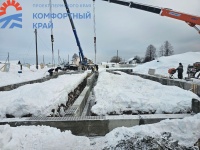 Дом культуры на 50 мест строят в с. Купрос по региональному проекту "Комфортный край"